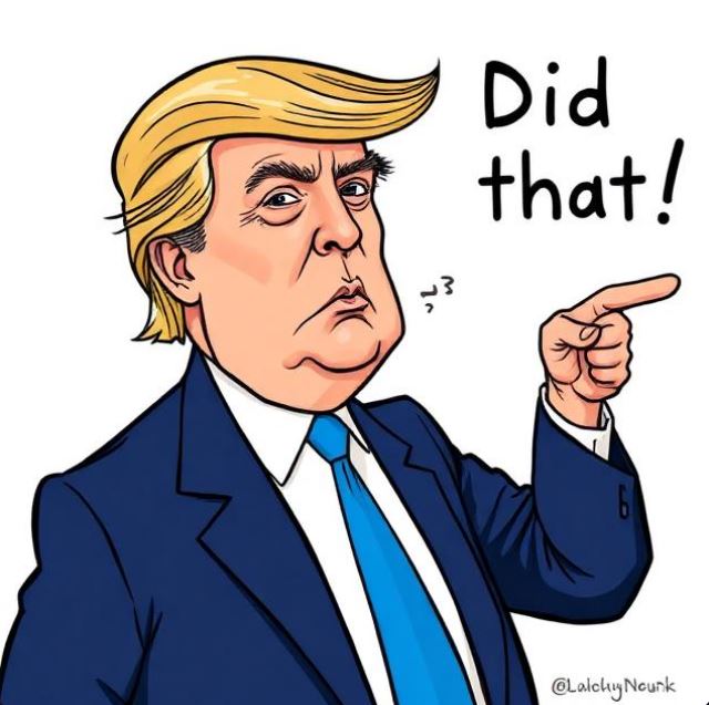 Trump — I Did That